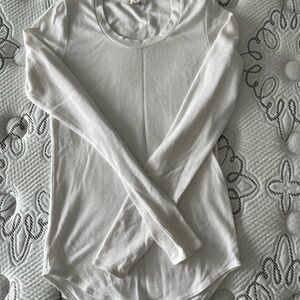 Wilfred Cream Fitted Long Sleeve